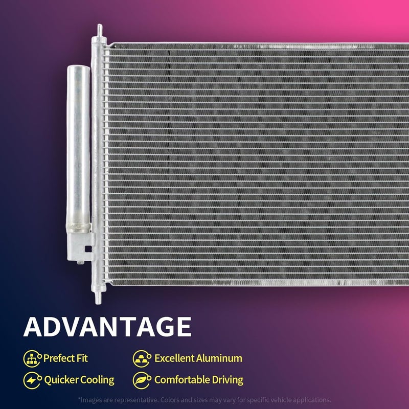 Readair Air Conditioning A/C Condenser Compatible with 2005-2012 Toyota Tacoma 2.7L 4.0L, Replace# 8846004210 - Image 5
